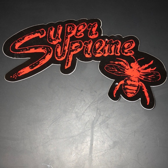 super supreme sticker